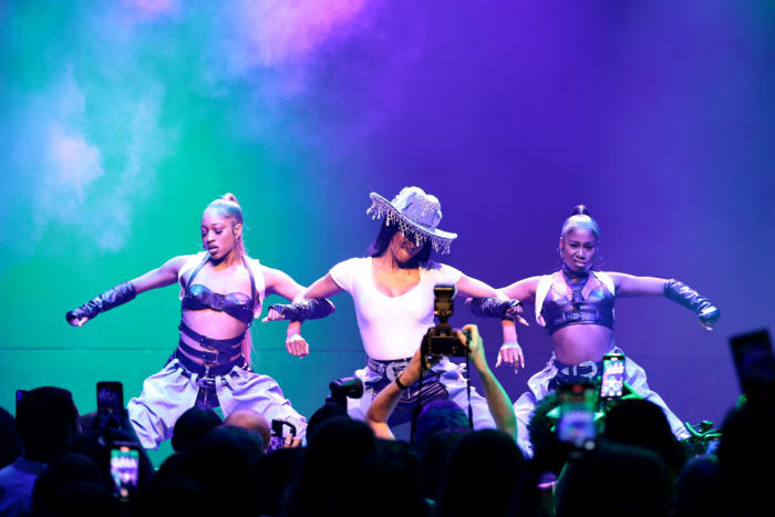Ciara performing at Night One of the 2022 SI Swimsuit 2022 Launch in New York City.